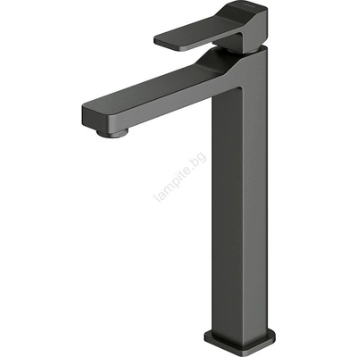 Omnires sl7712gr - Кран за мивка slide 27, 8 см матов графитен (on0052)