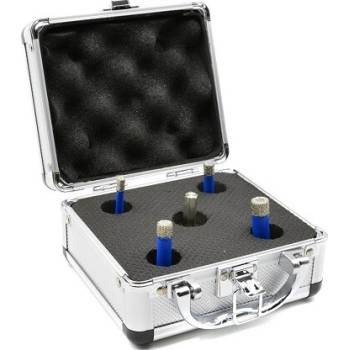 Sada diamantových vŕtacích koruniek na dlaždice 6-12mm 5ks - GEKO G65103