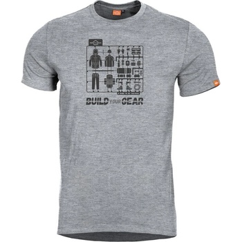 Pentagon Къса тениска Ageron "Build Your Gear", Меланж (K09012-BG-16)