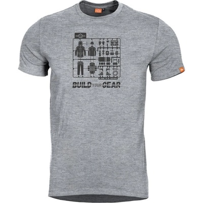 Pentagon Къса тениска Ageron "Build Your Gear", Меланж (K09012-BG-16)