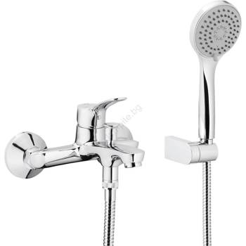 Armatura 5244-510-00 - К-кт за баня със смесител MORRIS лъскав хром (KF0012)