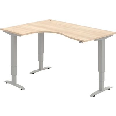 OFFICE PRO s.r.o. HOBIS trigon elektr.staviteľný stôl stand.ovlad. - MST 3 2005 P, agát