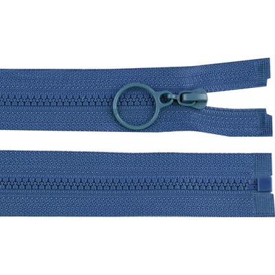 Stoklasa Kostěný zip No 3 délka 70 cm s kroužkem Balení: 1 ks, Varianta: 220 modrá jeans tmavá 220 modrá jeans tmavá