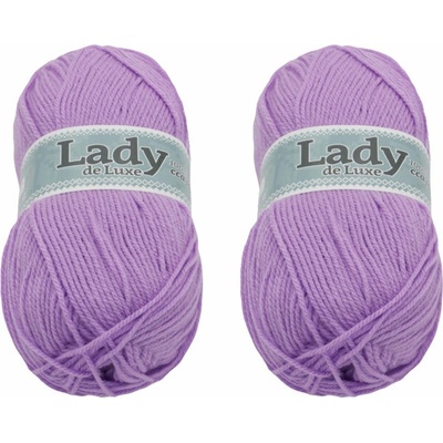BELLATEX Lady NGM de luxe 100 g súprava 2 ks - 956 sv. fialová