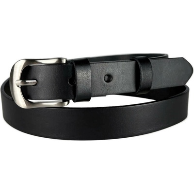 Penny Belts Dámský kožený opasek 2509-63 černý