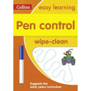 Pen Control Age 3-5 Wipe Clean Activity Book | Collins Easy Learning (ISBN: 9780008212902)