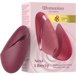 Womanizer Next Liberty - стимулатор за клитора с въздушни вълни (червен) - lovesexshop