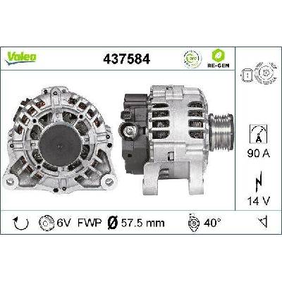 generátor VALEO 437584 437584