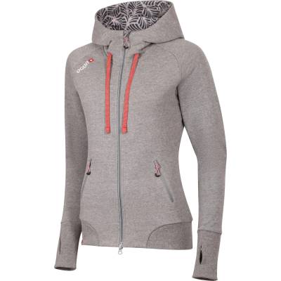 Ocun Дамски суичър Ocun Women's Hoodie Zipper Hoodie - Grey Paloma / Silver Scone - размер XS (117-2578-0211)