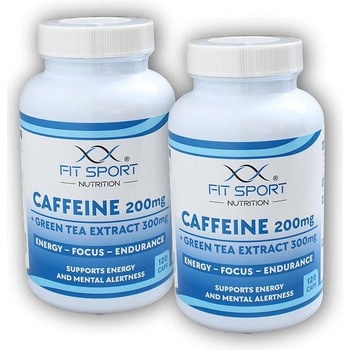 FitSport Nutrition Caffeine 200 + Green Tea Extract 300 240 kapsúl