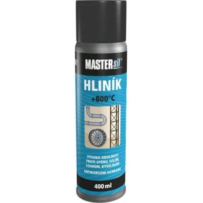 Mastersil Hliníkový sprej +800°C 400 ml hliníková