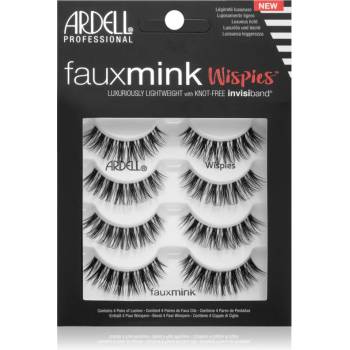 Ardell FauxMink Wispies изкуствени мигли големи опаковки Wispies 4 бр