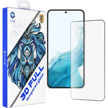 Lito - 3D Full Cover ochranné sklo - Samsung Galaxy S22 5G / S23 - černé KF2348194