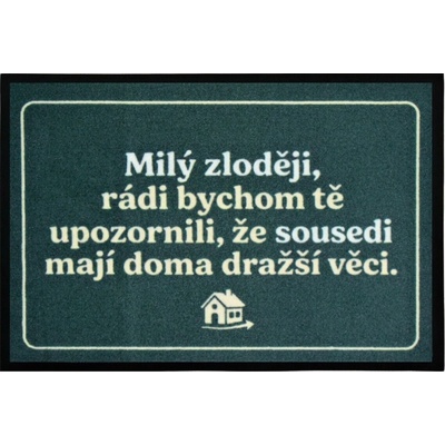 Mercury Flooring Milý zloději zelená 40x60 cm