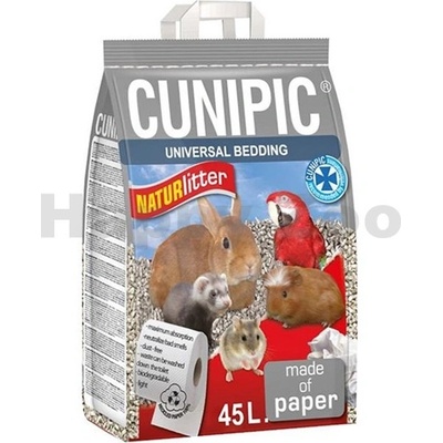Cunipic Podestýlka hlodavec Naturlitter paper 45 l