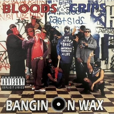 Bloods & Crips - Bangin On Wax (Limited Edition) (Red & Blue Coloured) (2 LP) (5060202598922)