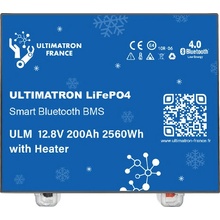 Ultimatron ULM-12-200H LiFePO4 12,8V 200Ah 2560Wh Ultimatron Smart BMS