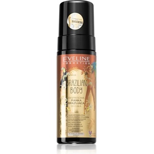 Eveline Cosmetics Brazilian Body автобронзираща пяна за бърз тен 150ml