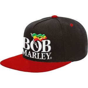 Bob Marley Logo Шапка с козирка Black UNI (BMASBCAP01B)