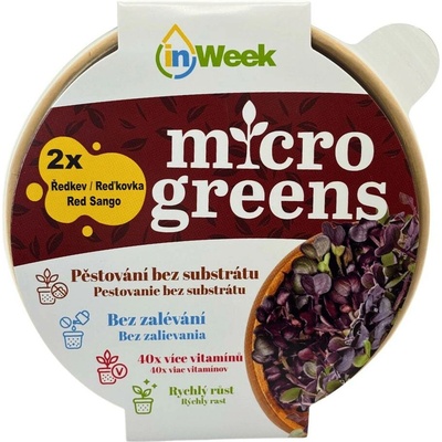 Ředkev Red Sango microgreens semínka + dárek k nákupu