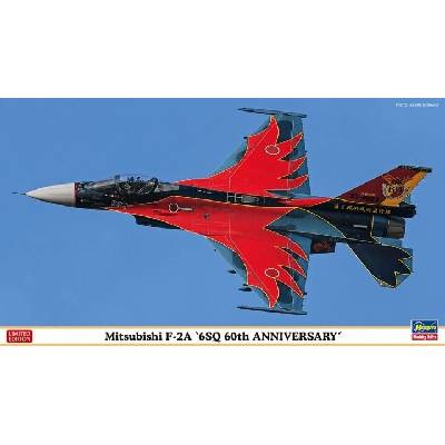 Hasegawa Mitsubishi F-2A `6SQ 60th Anniversary` Hasegawa 1:72