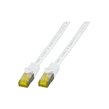 EFB-Elektronik RJ45 Patchkabel S/FTP, Cat. 6A, LSZH, Cat. 7 Rohk. , 5m, weiß (MK7001.5W) (MK7001.5W) (MK7001.5W)