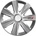 Versaco Тасове за джанти 16" Versaco Carbon GTX - Silver