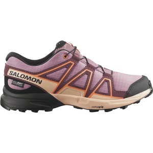 Salomon Детски маратонки Salomon Kid's Speedcross Waterproof Trail running shoes - Huckleberry / Almond Cream / Nectarine - размер 36 (EU) (702-4203-1019)