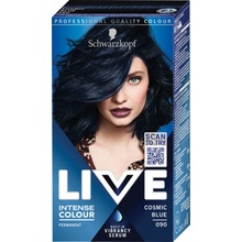 Schwarzkopf Live Intense Colour 090 kozmická modrá