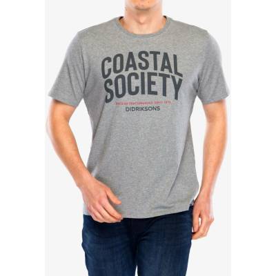 Didriksons Harald T-Shirt CS grey melange
