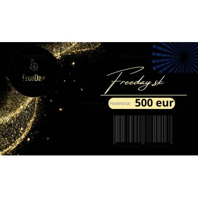 Darčekový poukaz 500