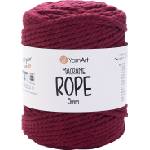 YARNART Macrame Rope 5 mm 85 m 781 Burgundy юта (Macrame Rope 5 mm 781)