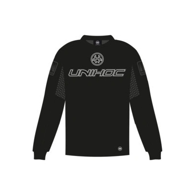 Unihoc Goalie sweater INFERNO all black – Zboží Mobilmania
