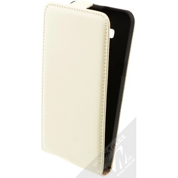 Pouzdro SLIGO Elegance SAMSUNG G530 Galaxy Grand Prime bílé