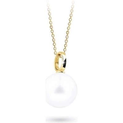 Cutie Jewellery prívesok zo žltého zlata s pravou perlou Z3029 40 C4 X 1