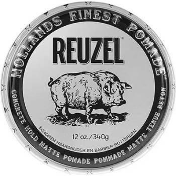 REUZEL Concrete Hold Matte Pomade помада за коса силна фиксация Man 340 гр