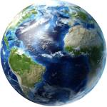 HARAHU Дървено пъзел - Earth / L KP22014