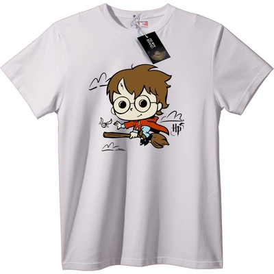 NOONEBRAND Harry Potter Летяща Тениска - XL, White