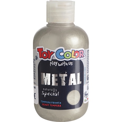 Toy Color Металическа темперна боя Toy Color 250ml сребро