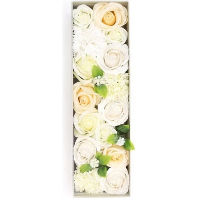 Mýdlové květy – Dlouhý Box Bílý a Ivory
