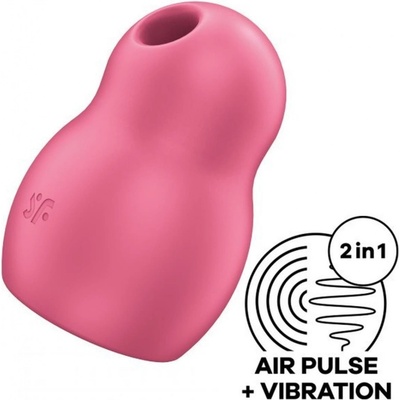 Satisfyer Stimulátor klitorisu Pro To Go 1 zelený přikládací s tlakovými vlnami