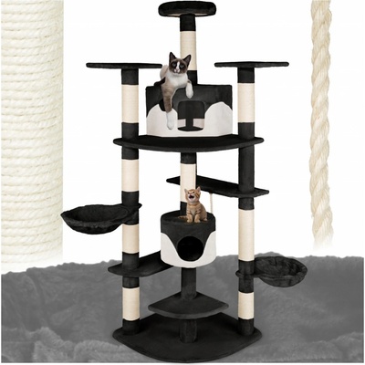 TecTake 402110 Kočičí škrabadlo Nelly 204 cm – Zboží Mobilmania