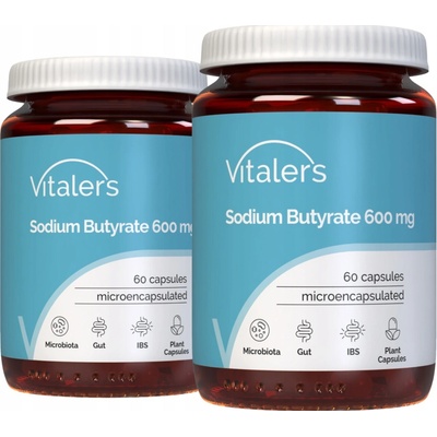 Vitaler's Butyrát sodný 600 mg 60 kapsúl