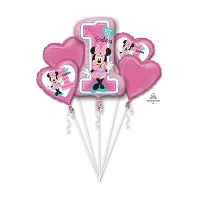 Amscan Sada fóliových balónov Minnie Mouse