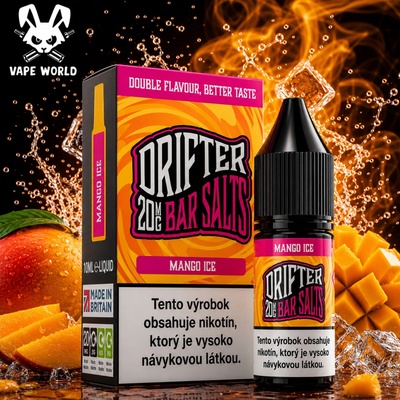 Juice Sauz Drifter Bar Salts Mango Ice 10 ml 20 mg