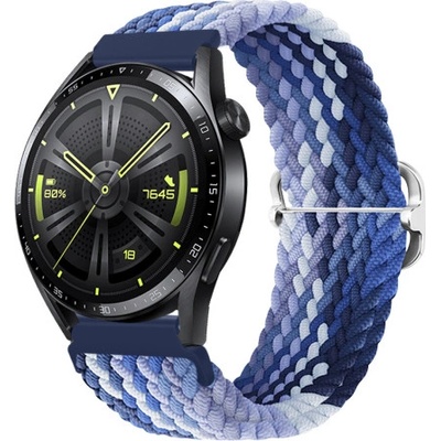BStrap Elastic Nylon remienok na Xiaomi Amazfit GTR 2 / GTR 47mm, blueberry SSG025C0905