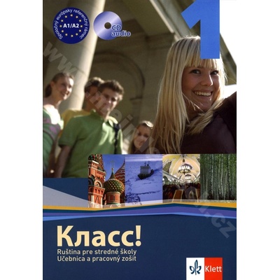Klass 1 Ruština pre stredné školy Učebnica a pracovný zošit