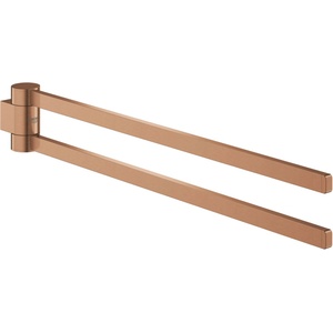 GROHE Selection - Двойна закачалка за кърпи, въртяща се, с матирана повърхност Warm Sunset 41063DL0 (41063DL0)