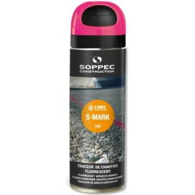 PILEX SOPPEC Značkovací sprej S-MARK fluorescentný ružový 500 ml