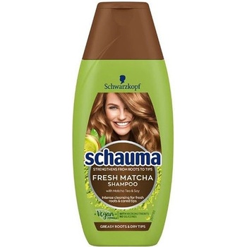 Schauma Fresh Matcha šampón na vlasy 400 ml